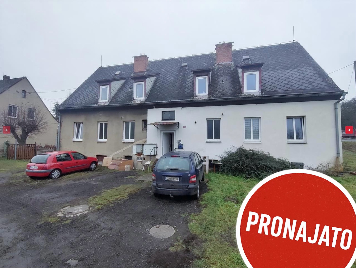 Pronájem bytu 3+1, 81 m², Rtyně nad Bílinou