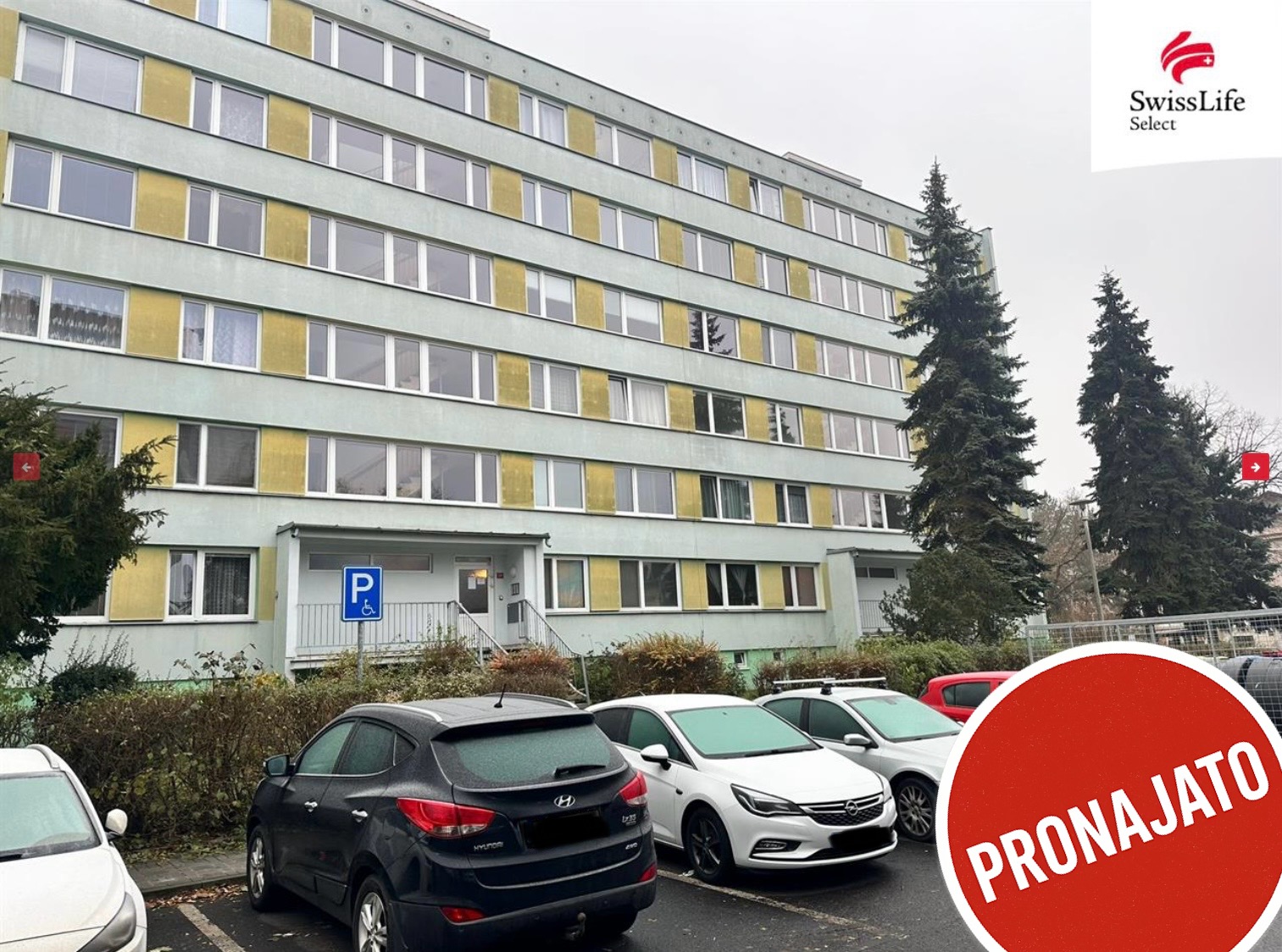 Pronájem bytu 1+kk, 27 m², Hlávkova, Teplice