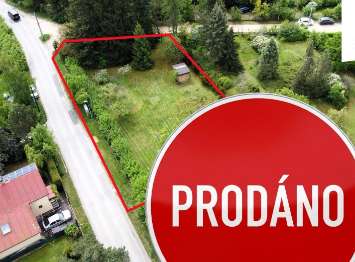 Prodej pozemku, Vrané nad Vltavou