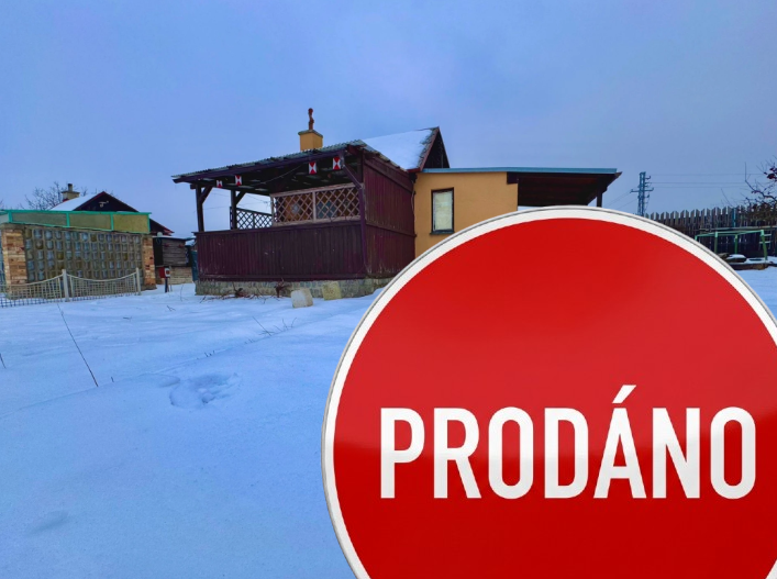 Prodej zahradní chaty 16 m² se zahradou 435 m² – Otvice